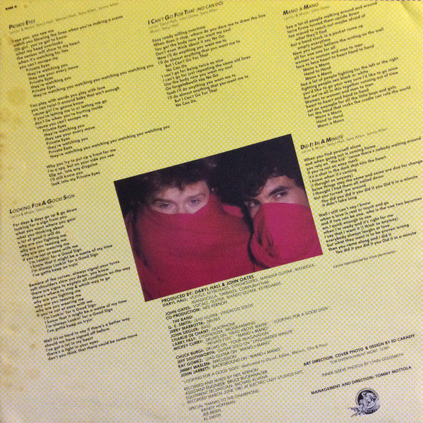 Daryl Hall & John Oates – Private Eyes LP vinyl record, image 6 of 8