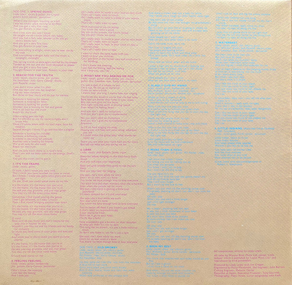 Linda Lewis – Lark LP vinyl record, image 2 of 7