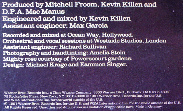 Elvis Costello – Mighty Like A Rose LP vinyl record, image 8 of 8