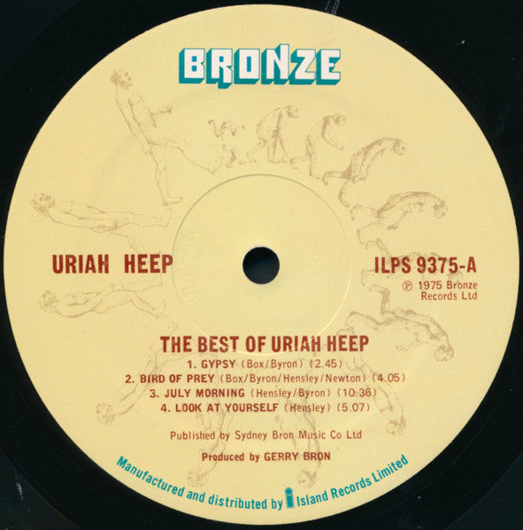Uriah Heep – The Best Of... LP vinyl record, image 2 of 4