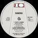 Sandra – (I'll Never Be) Maria Magdalena 12" vinyl record, image 4 of 5