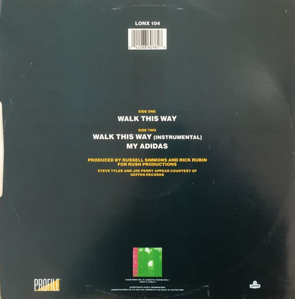 Run-DMC – Walk This Way 12" vinyl record, image 2 of 5