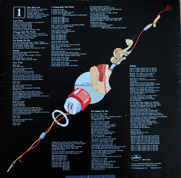 10cc – How Dare You! LP vinyl record, image 6 of 7