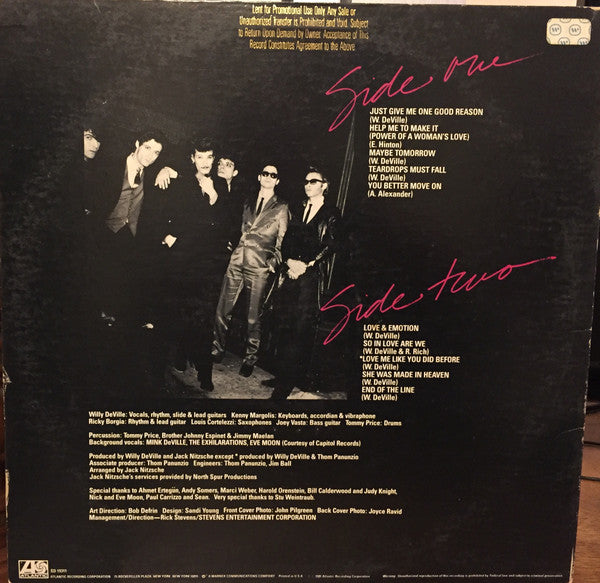 Mink DeVille – Coup De Grâce LP vinyl record, image 6 of 6