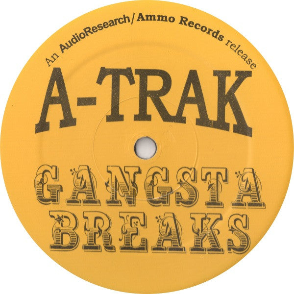 A-Trak – Gangsta Breaks 12" vinyl record, image 3 of 4