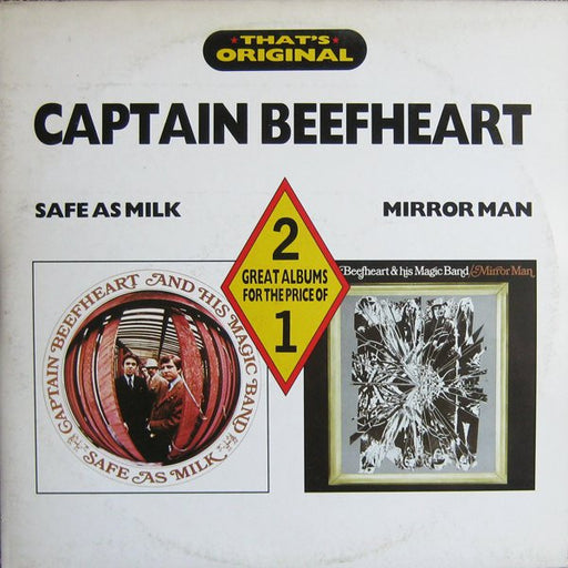 Captain Beefheart, The Magic Band – Safe As Milk / Mirror Man LP vinyl record, image 1 of 8