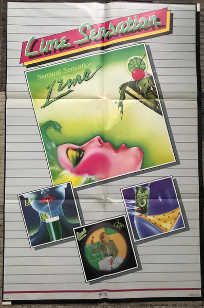 Lime – Sensual Sensation LP vinyl record, image 5 of 5
