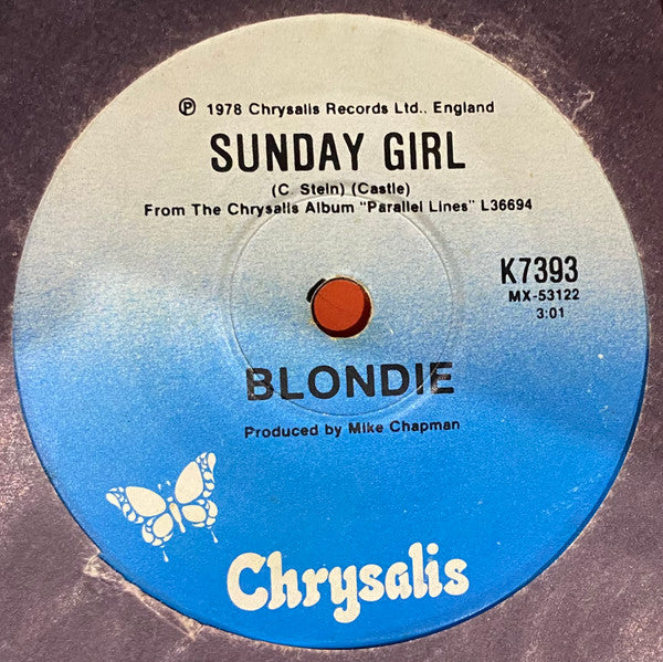 Blondie – Heart Of Glass 7" vinyl record, image 4 of 4