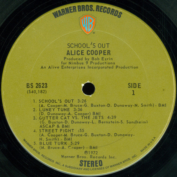 Alice Cooper – School's Out LP vinyl record, image 5 of 9