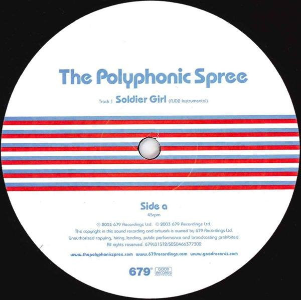 The Polyphonic Spree – Light And Day 12" vinyl record, image 3 of 4