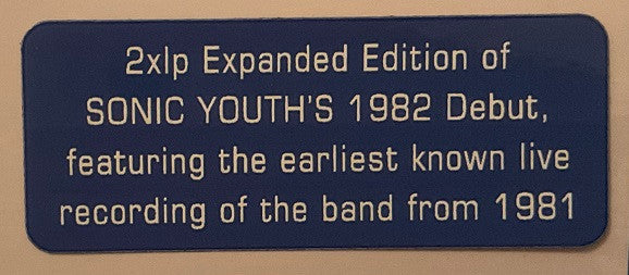 Sonic Youth – Sonic Youth LP vinyl record, image 9 of 9