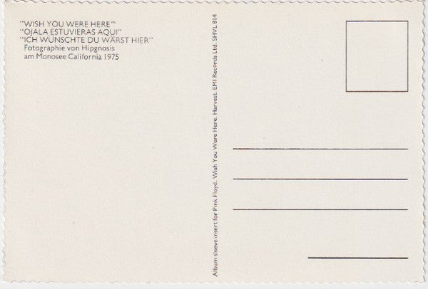 Pink Floyd – Wish You Were Here LP vinyl record, image 9 of 10