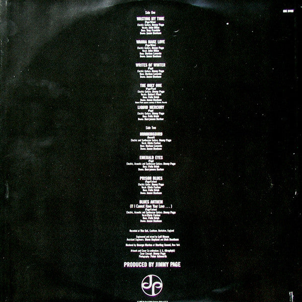 Jimmy Page – Outrider LP vinyl record, image 5 of 6