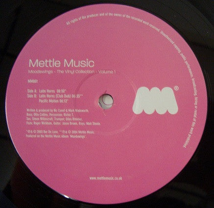 Mettle Music – Moodswings - The Vinyl Collection - Volume 1 12" vinyl record, image 2 of 2