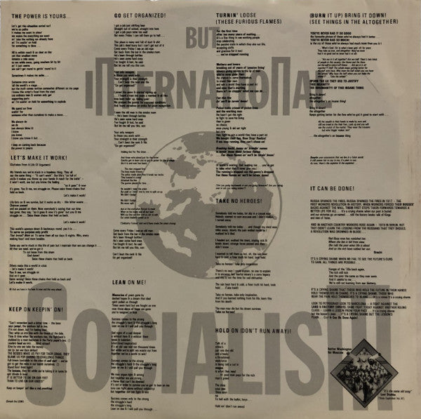 Redskins – Neither Washington Nor Moscow LP vinyl record, image 5 of 6