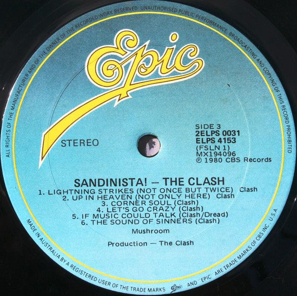 The Clash – Sandinista! (3xLP) LP vinyl record, image 9 of 10