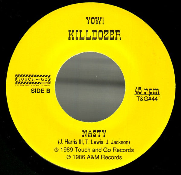 Killdozer – Yow! 7" vinyl record, image 4 of 5