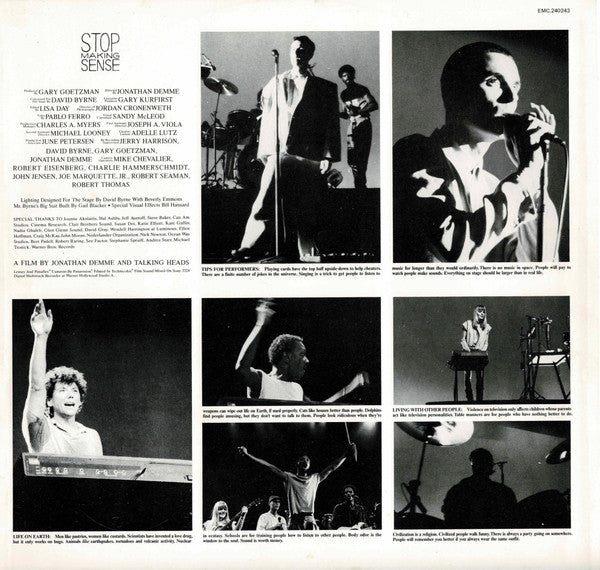 Talking Heads – Stop Making Sense LP vinyl record, image 6 of 6