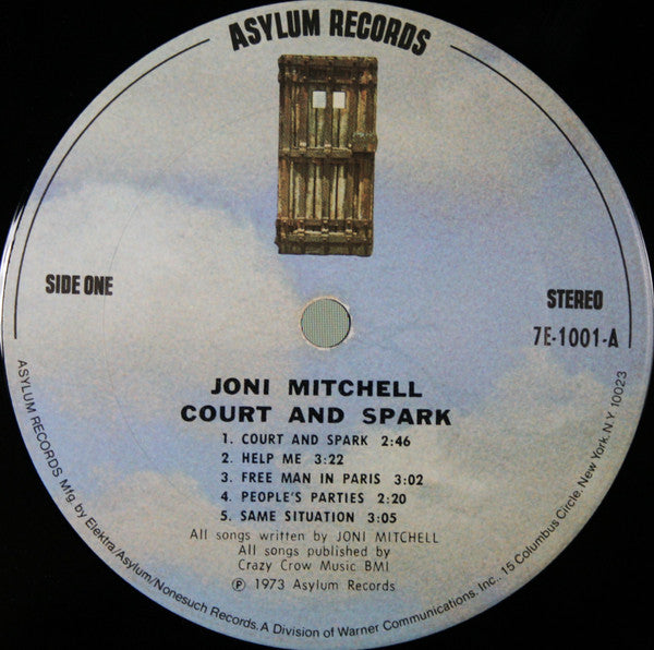 Joni Mitchell – Court And Spark LP vinyl record, image 5 of 9