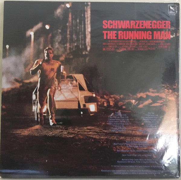 Harold Faltermeyer – The Running Man (Original Motion Picture Soundtrack) LP vinyl record, image 2 of 4