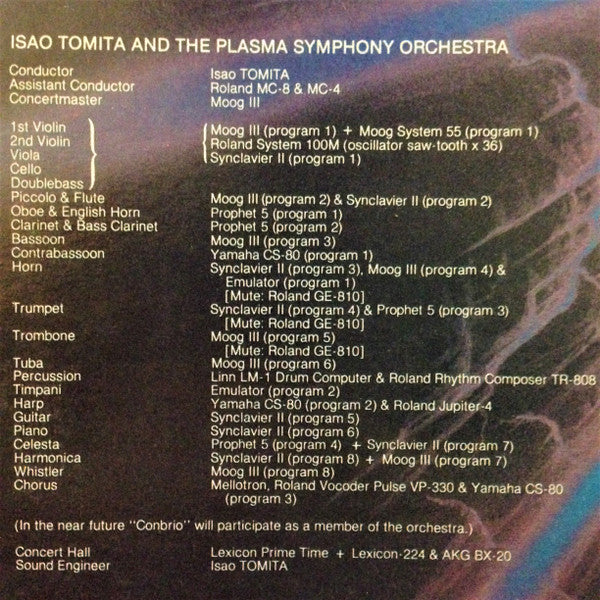 Tomita – Grand Canyon LP vinyl record, image 3 of 5