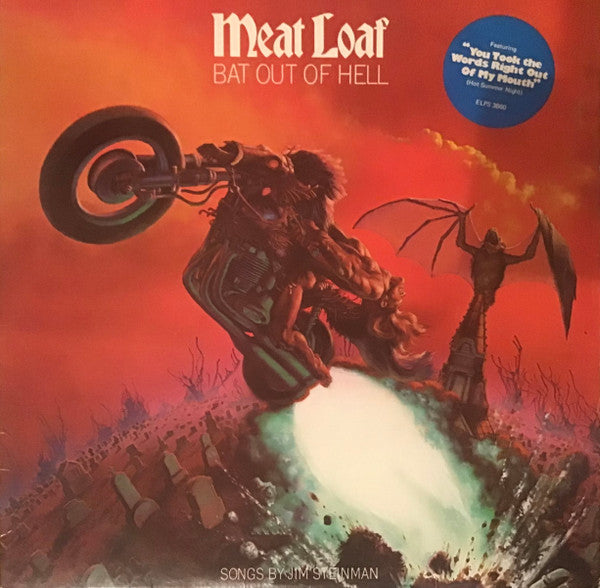 Meat Loaf – Bat Out Of Hell LP vinyl record, image 2 of 7
