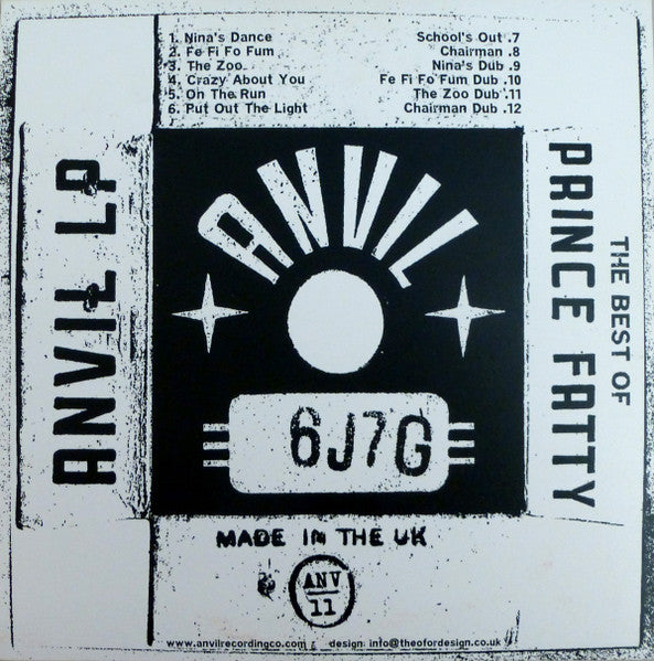 Prince Fatty – The Best Of Prince Fatty LP vinyl record, image 2 of 4