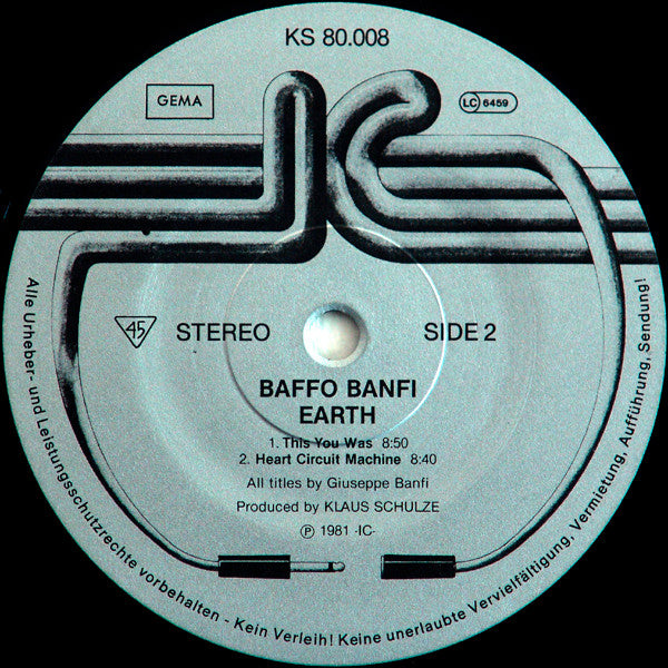 Baffo Banfi – Hearth LP vinyl record, image 4 of 4