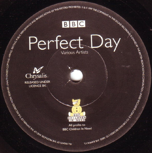 Various Artists – Perfect Day '97 7" vinyl record, image 3 of 4