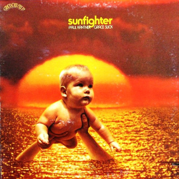 Paul Kantner, Grace Slick – Sunfighter LP vinyl record, image 1 of 10