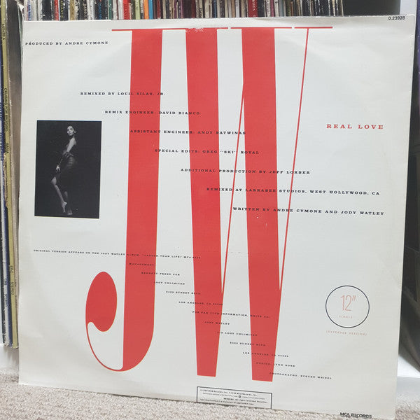 Jody Watley – Real Love 12" vinyl record, image 4 of 4