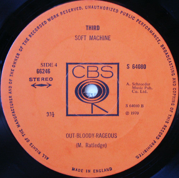 Soft Machine – Third (2xLP) LP vinyl record, image 7 of 9