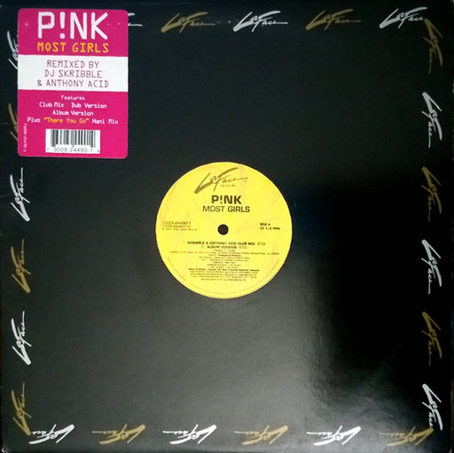 P!NK – Most Girls 12" vinyl record, image 1 of 4