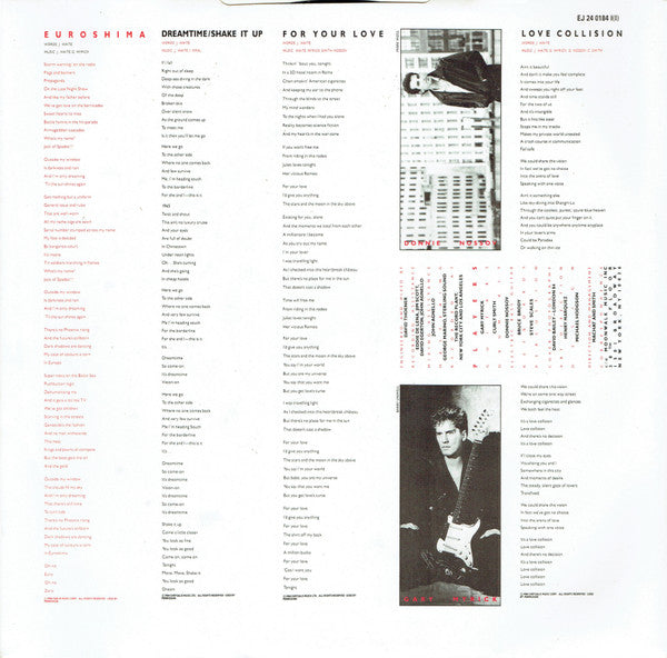 John Waite – No Brakes LP vinyl record, image 6 of 6