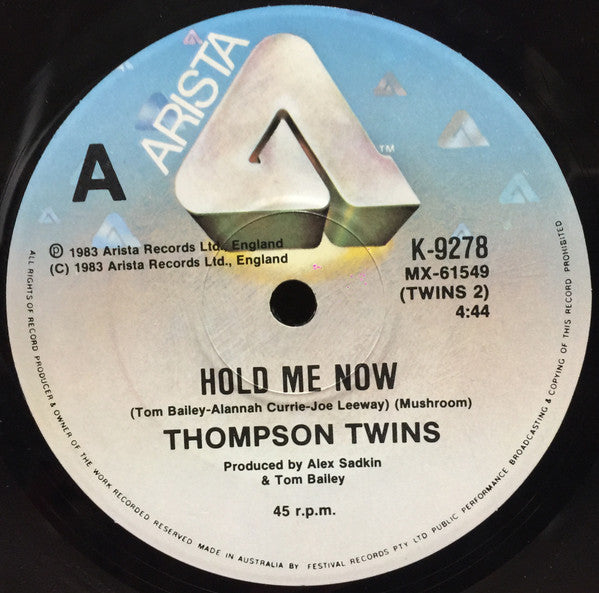 Thompson Twins – Hold Me Now