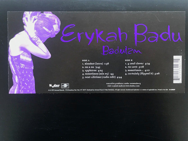 Erykah Badu – Baduizm LP vinyl record, image 5 of 6