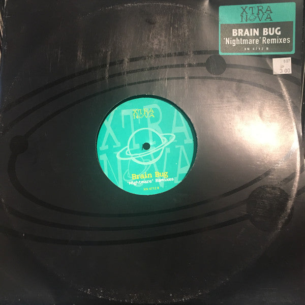Brainbug – Nightmare (Remixes) 12" vinyl record, image 1 of 5