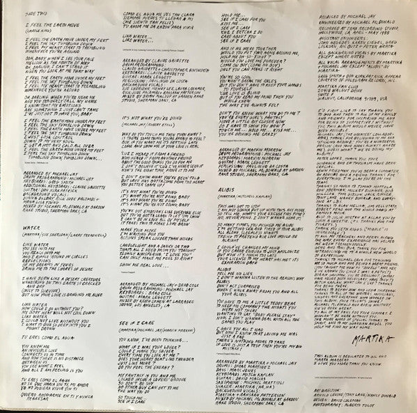 Martika – Martika LP vinyl record, image 6 of 6