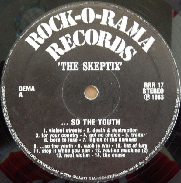 The Skeptix – ...So The Youth LP vinyl record, image 6 of 7