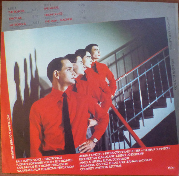 Kraftwerk – The Man Machine LP vinyl record, image 4 of 6