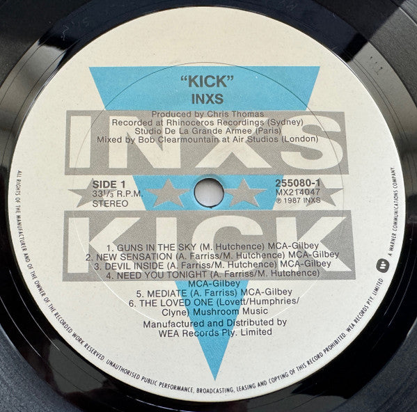 INXS – Kick LP vinyl record, image 5 of 9