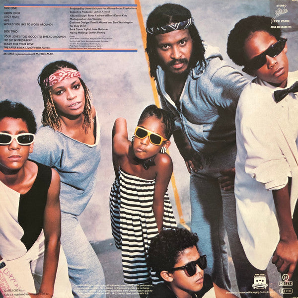 Mtume – Juicy Fruit LP vinyl record, image 2 of 4