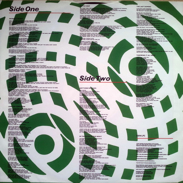 Genesis – Invisible Touch LP vinyl record, image 5 of 8