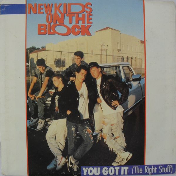 New Kids On The Block – You Got It (The Right Stuff) 7" vinyl record, image 1 of 4