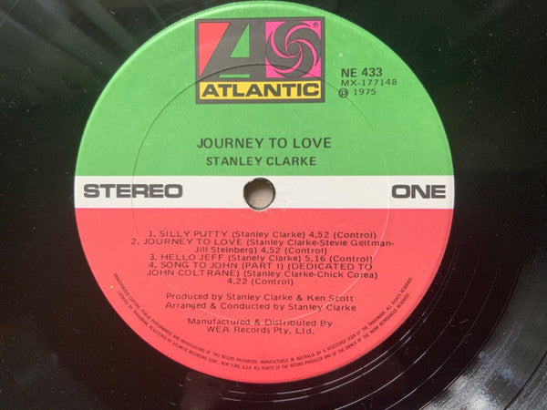 Stanley Clarke – Journey To Love LP vinyl record, image 3 of 4