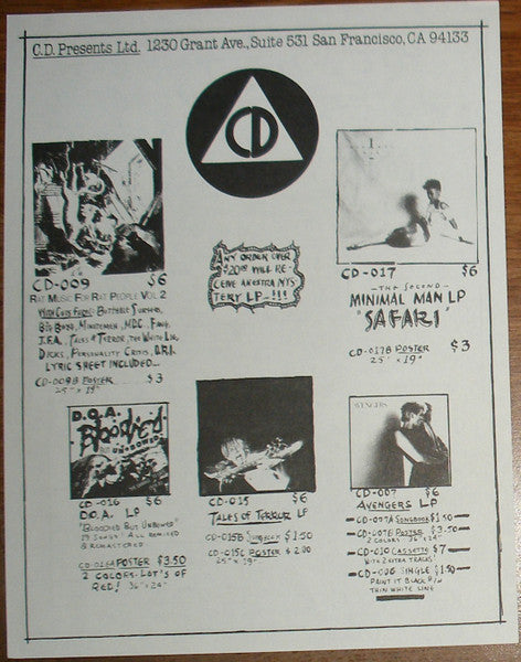 Various – Rat Music For Rat People Vol. 2 LP vinyl record, image 7 of 8