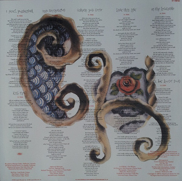 Crowded House – Temple Of Low Men LP vinyl record, image 3 of 6