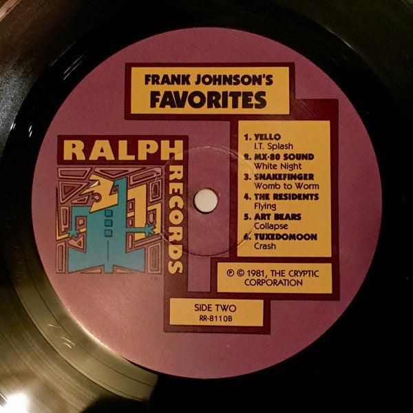 Various – Frank Johnson's Favorites LP vinyl record, image 4 of 6