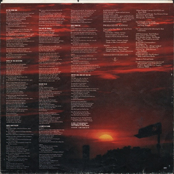 Kansas – Monolith LP vinyl record, image 8 of 9