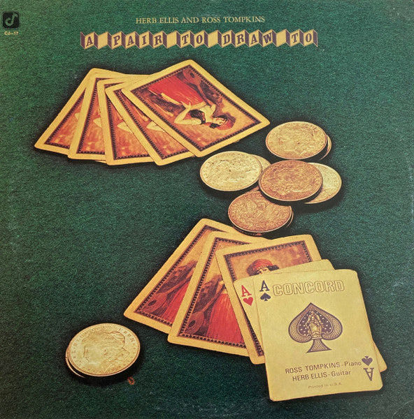 Herb Ellis, Ross Tompkins – A Pair To Draw To LP vinyl record, image 1 of 4